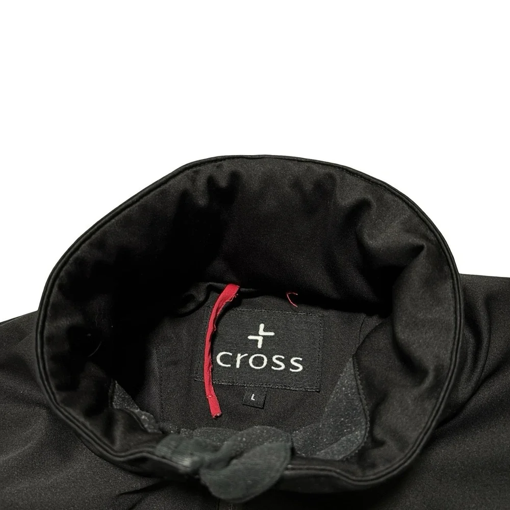 CROSS Sportswear Men's Short Sleeve Windbreaker‎ Pullover Size Large 23 x 27